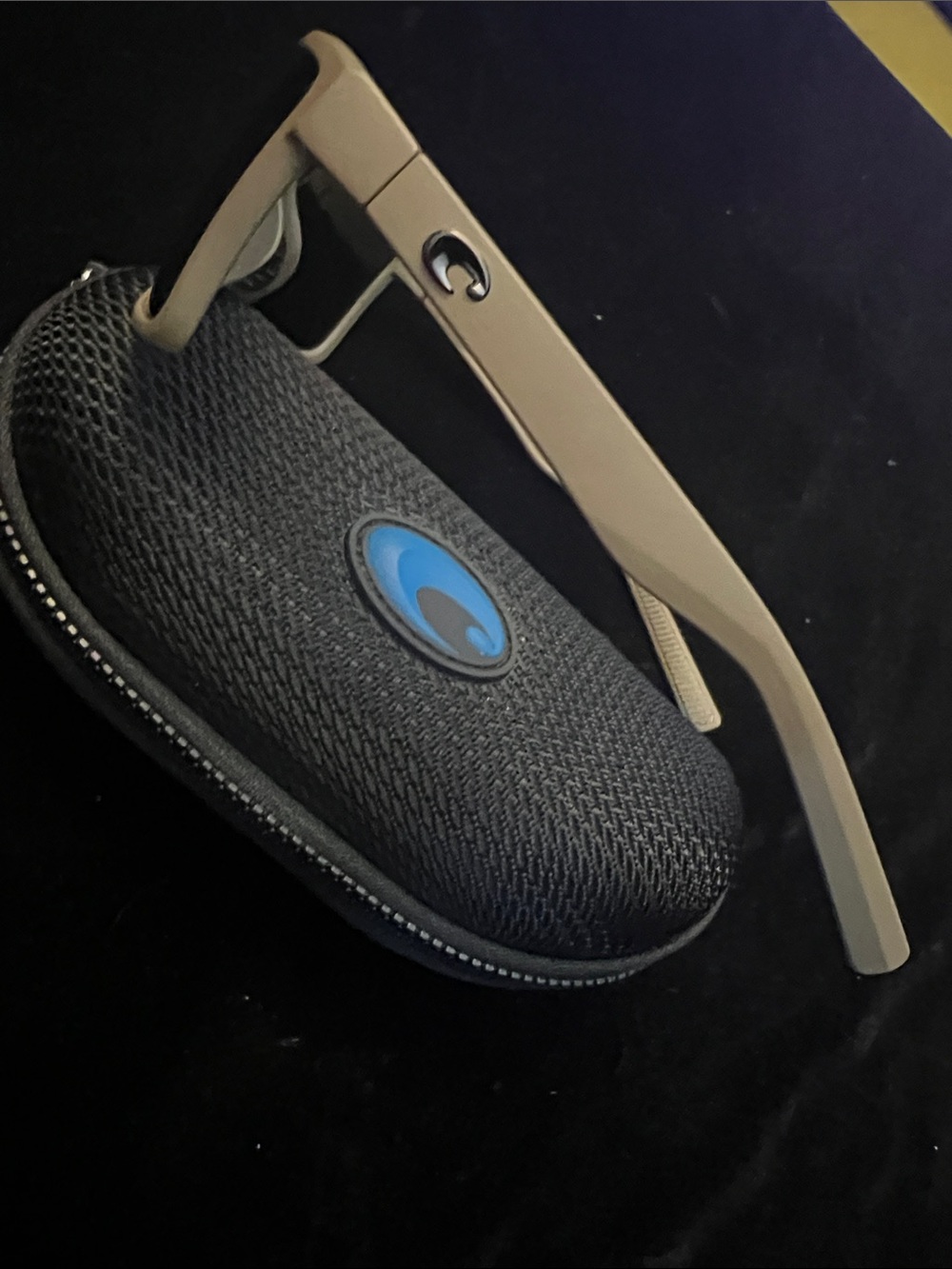 Costa Rinconcito Men’s Sunglasses - Tan Frame with Blue Mirrored Lenses - Picture 5 of 11